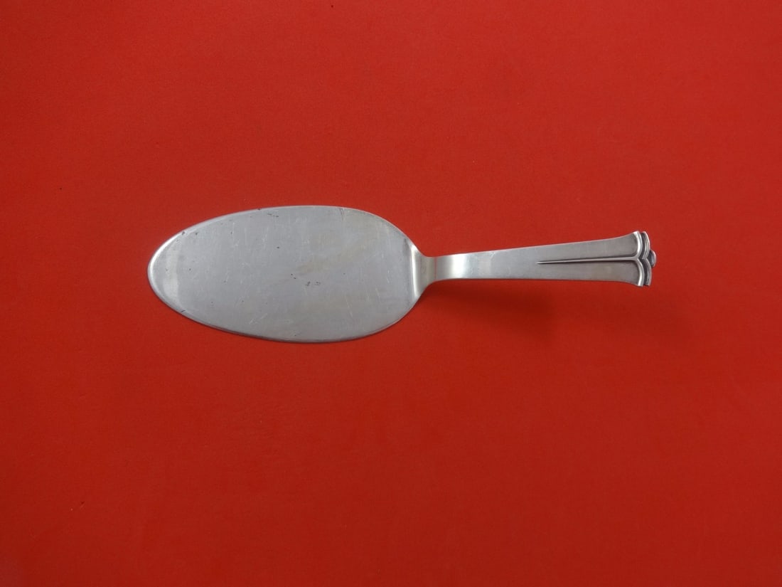 Cohr Sparta Sterling Silver Cake Server 6 3/4 Inch Flat Handle (1 of 1)