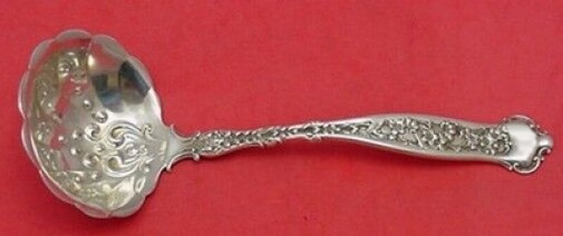 Whiting Dresden Sterling Silver Gravy Ladle 7.5 inches (1 of 2)