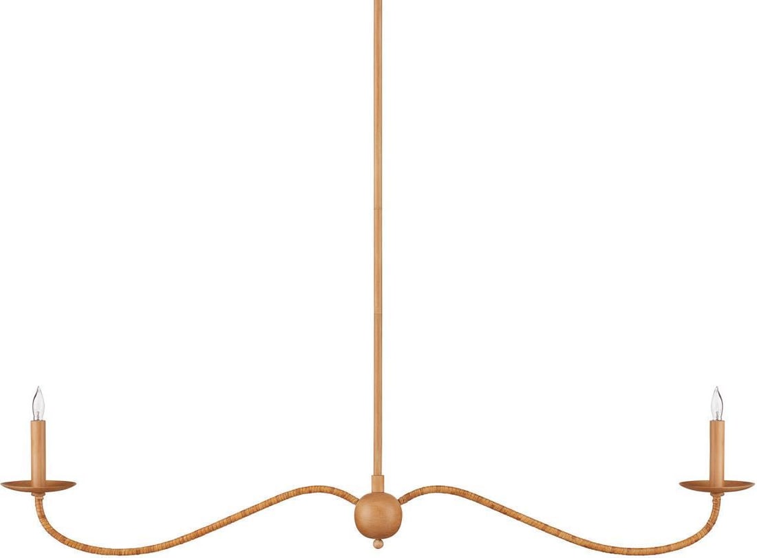 Currey Saxon Linear Chandelier Clear Silver Rattan 14H 43.25W 4.25D: Currey Saxon Linear Chandelier Clear Silver Rattan 14H 43.25W 4.25D Illuminate your space with the Saxon Chandelier, an exquisite blend of modern elegance and functionality. This linear chandelier fea