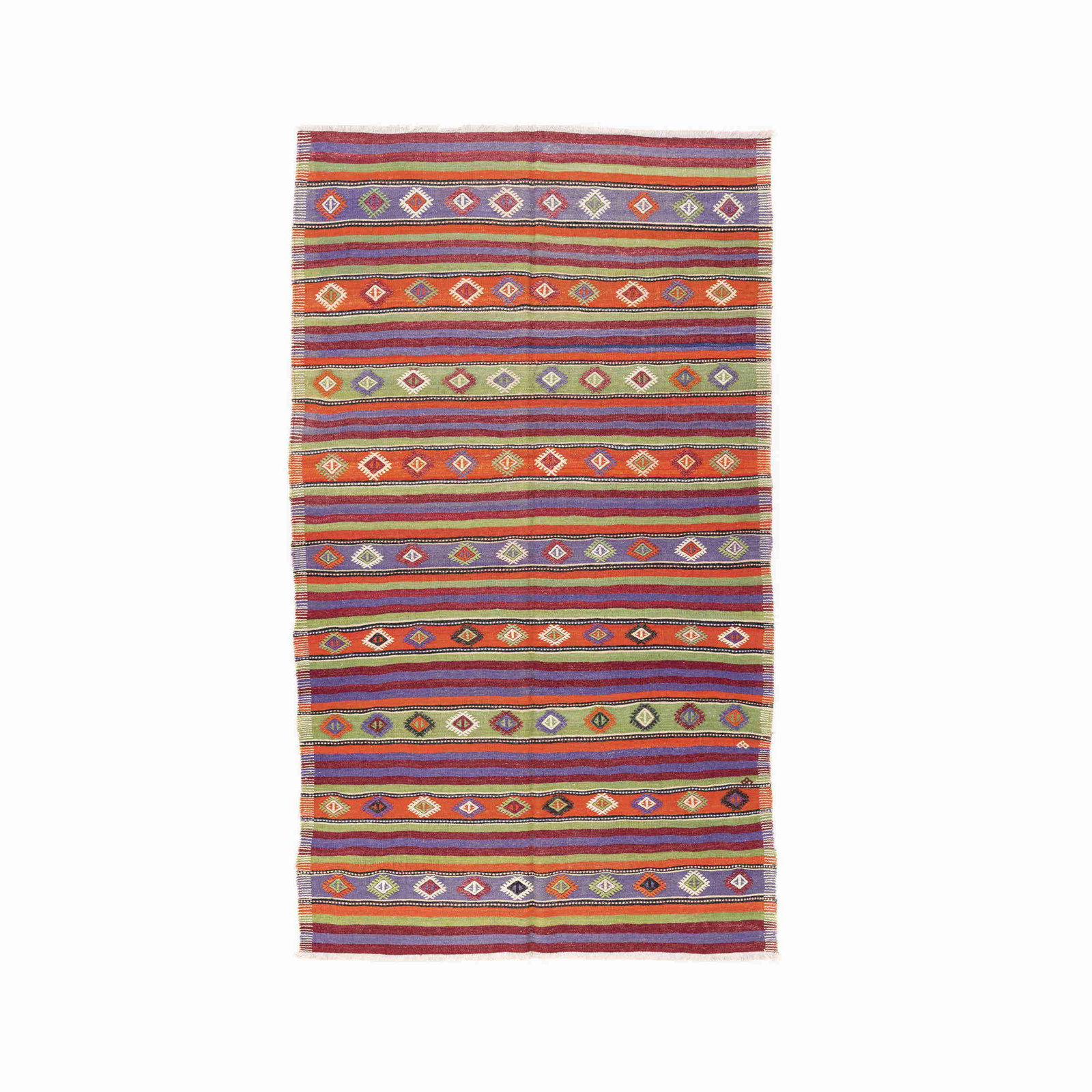 Authentic Handmade Anadol Wool On Wool Kilim 70.9 x 120.9 (1 of 8)
