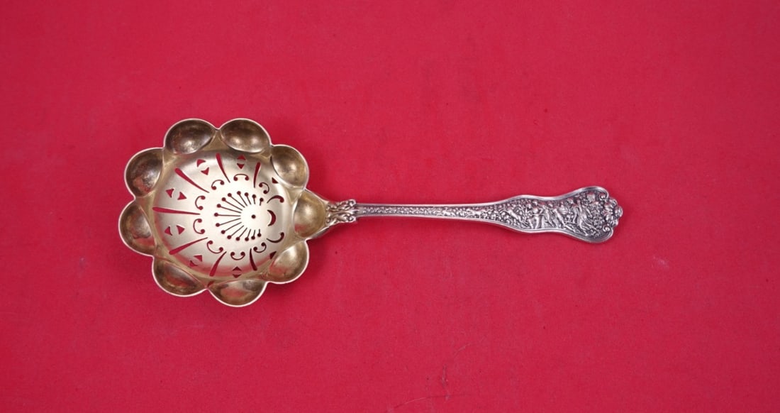 Tiffany Olympian Sterling Silver Sugar Sifter 6 3 8 inch Gold Washed (1 of 2)