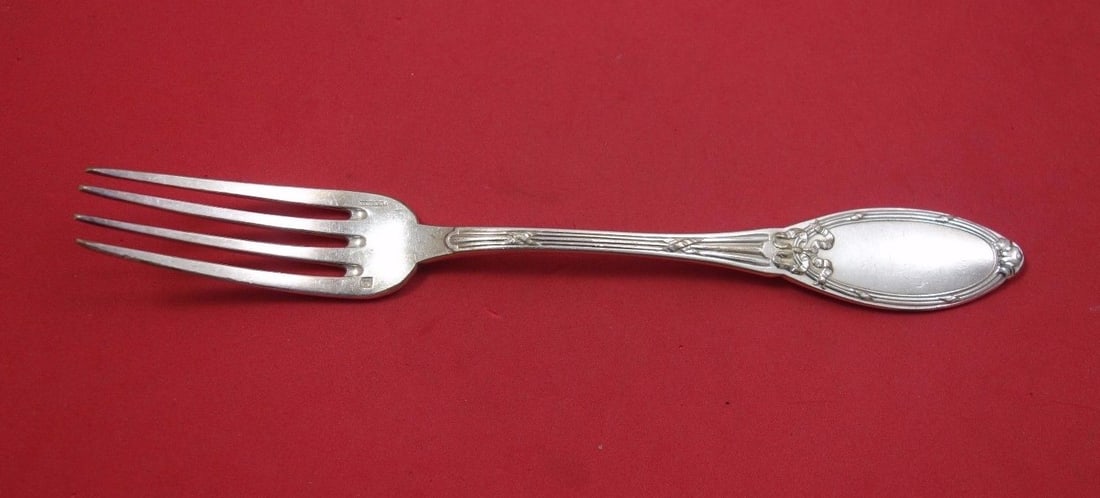 Boulenger Marie Antoinette Sterling Silver Dinner Fork 8.5" 1850-1899 (1 of 1)