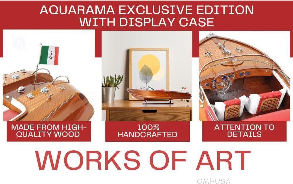Aquarama Exclusive Nautical Decor 10H 35W 9D: Aquarama Exclusive Nautical Decor 10H 35W 9D Enhance your living space with this exquisite home decor piece perfect for nautical enthusiasts. This item features a stylish design that captures the esse