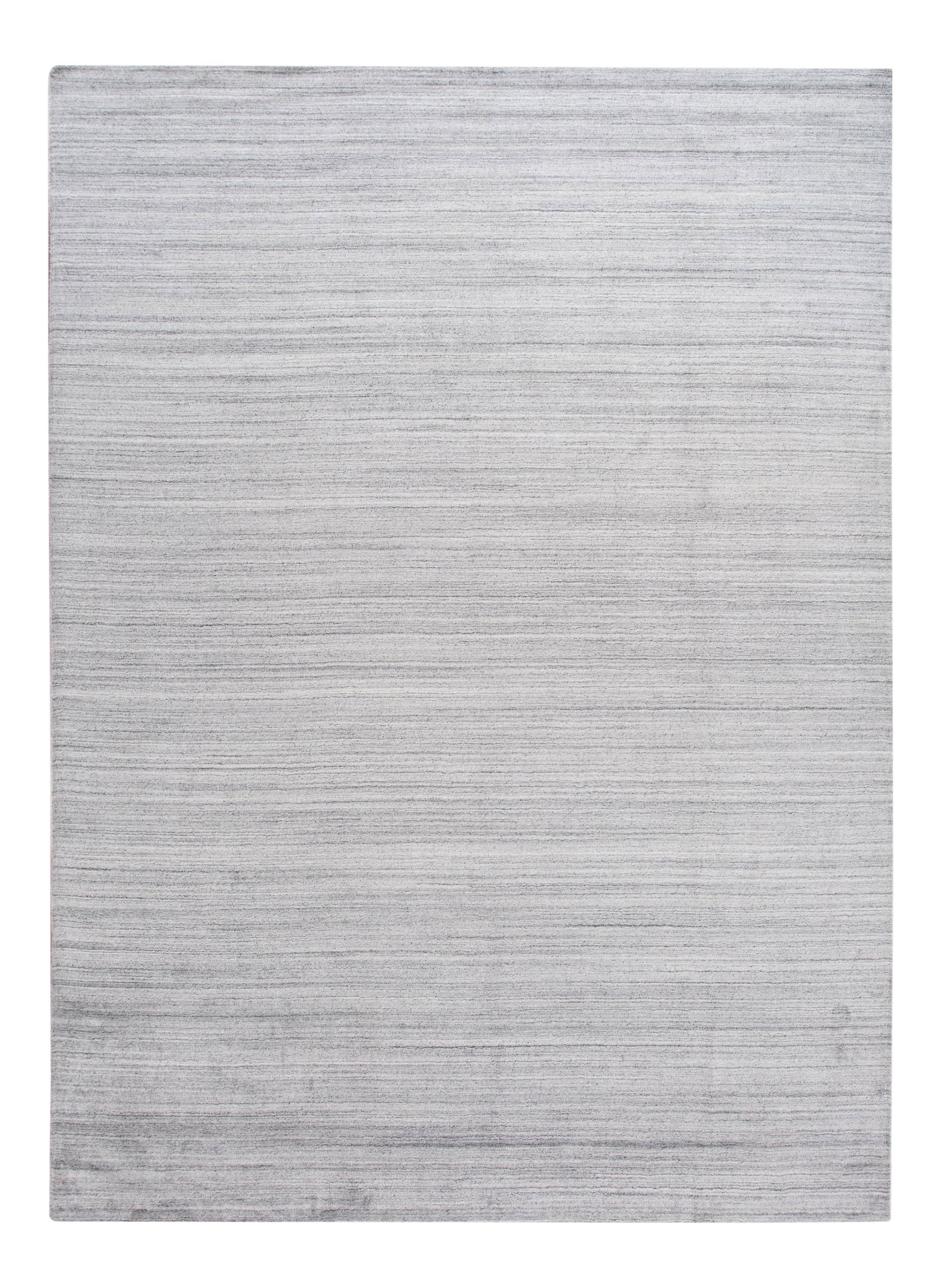 21st Century Hand-Knotted Gray Wool Rug 10' x 14': 21st Century Hand-Knotted Gray Wool Rug 10' x 14' Enhance your space with this stunning 21st-century modern solid wool rug. Hand-knotted from high-quality wool, it features a sophisticated gray field 