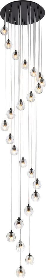 Elegant Lighting Eren Crystal Clear Pendant Lamp 24 Bulbs G9: Elegant Lighting Eren Crystal Clear Pendant Lamp 24 Bulbs G9 Illuminate your space with this elegant pendant lamp from the Eren collection, designed for sophisticated homes. Featuring a stunning cryst
