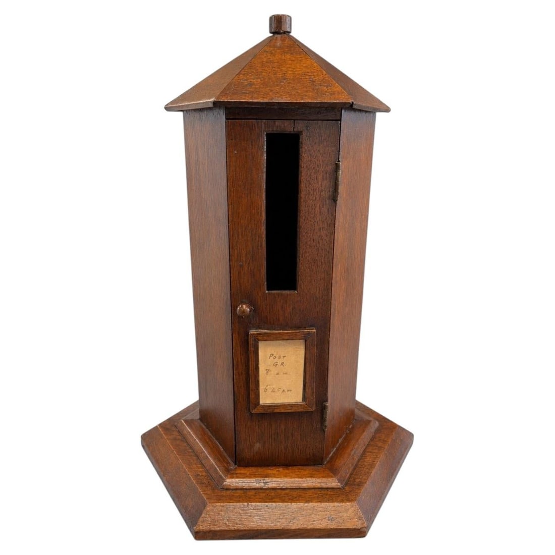 English Mahogany Post Office Box Architectural Model C 1890 (1 of 12)