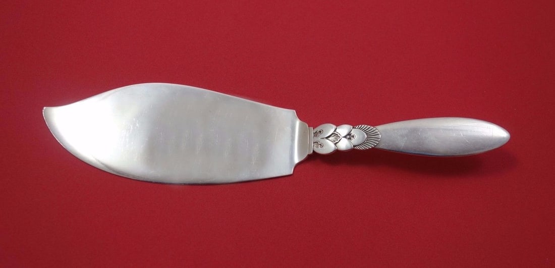 Georg Jensen Cactus Sterling Silver 9 Inch Ice Cream Server (1 of 1)