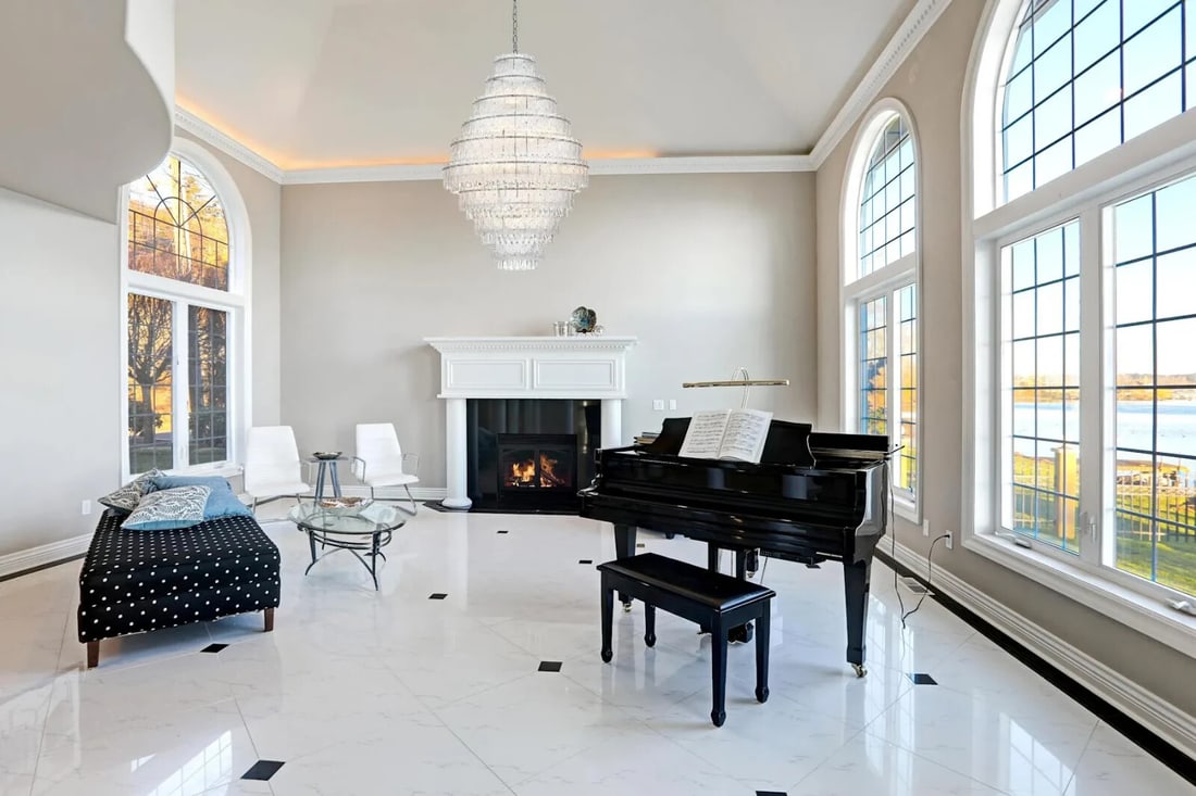 Emilia Chrome Crystal 27 Light Chandelier 36 Inch Wide: Emilia Chrome Crystal 27 Light Chandelier 36 Inch Wide This large modern chandelier features 27 lights and a chrome-plated finish, making it an impressive centerpiece for foyers, dining rooms, or othe