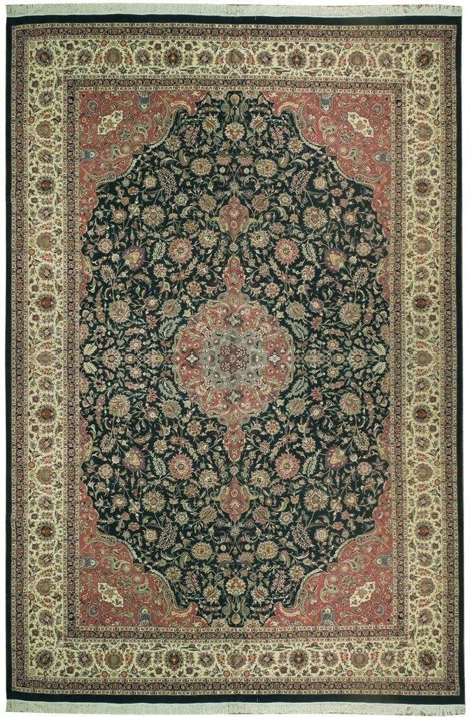 Pine Green 12'2 x 18'7 Handwoven Pakistani High-Quality Rug (1 of 6)