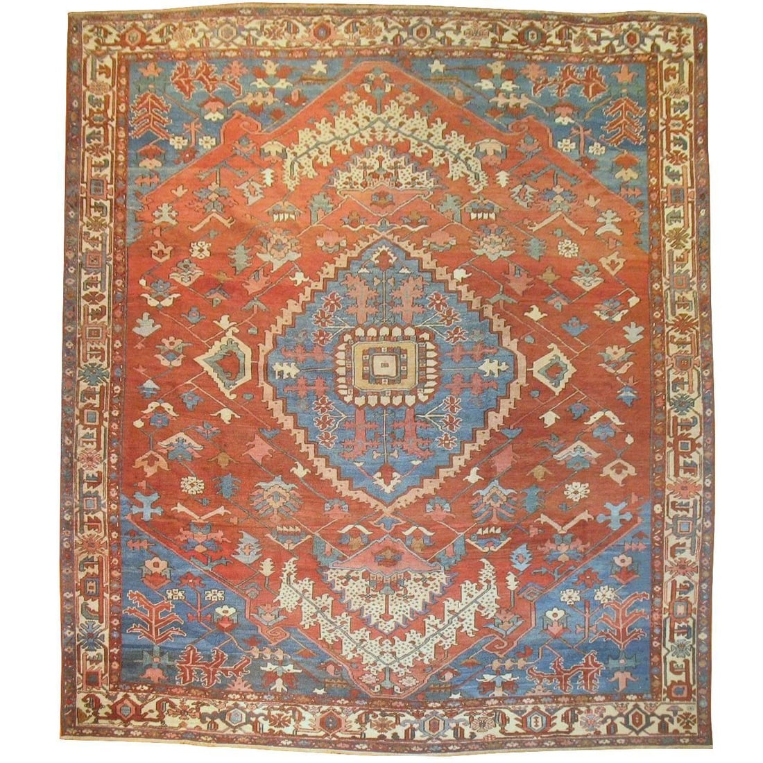 10' x 11'9'' Antique Armenian Bakshaish Tribal Wool Rug (1 of 10)