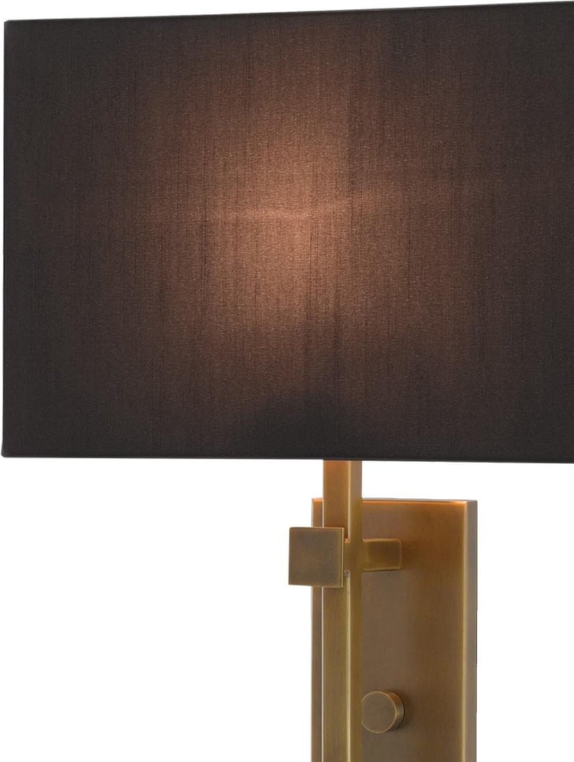 Currey Edmund Brass Wall Sconce Hollywood Regency Style (1 of 4)