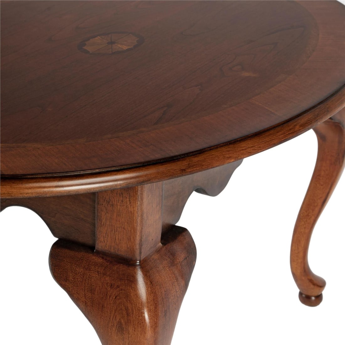 Butler Grace square coffee table medium brown finish (1 of 4)