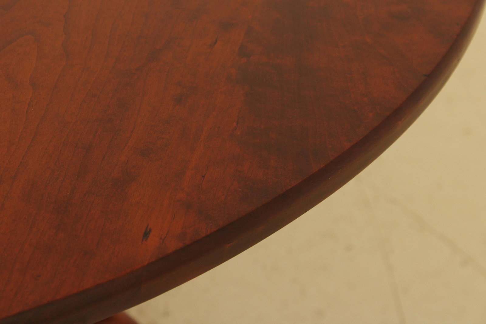 Solid Cherry Tilt Top Dining Table by Eldred Wheeler Two Piece Hand Crafted - 6