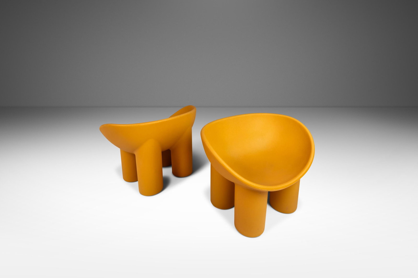 Faye Toogood Junior Roly Poly Chairs Set of Two Driade Italy 2010s (1 of 10)