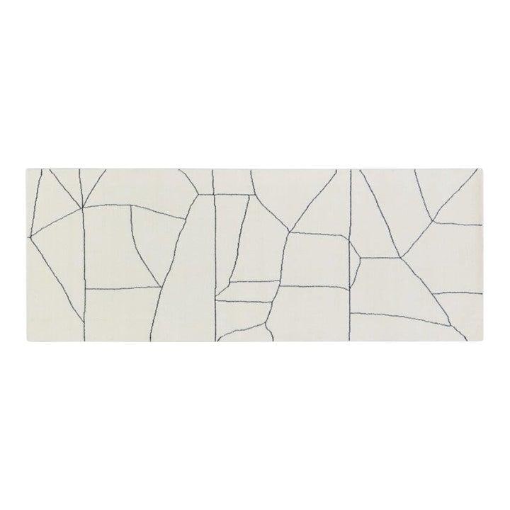 Moroccan Azilal Wool Hand Knotted Rug 2'7x7: Moroccan Azilal Wool Hand Knotted Rug 2'7x7 This Moroccan Azilal hand-knotted wool rug is crafted using traditional techniques, combining enduring craftsmanship with a modern design sensibility. The r