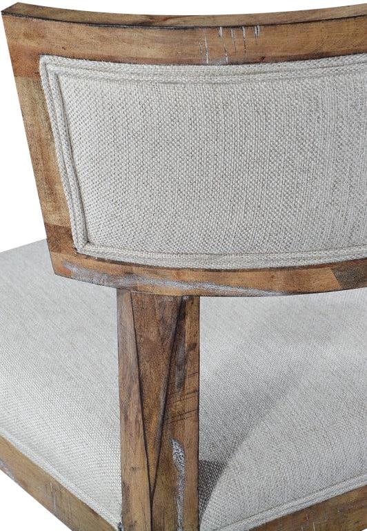 Soho Dining Accent Chair Beachwood Finish Solid Wood USA (1 of 5)