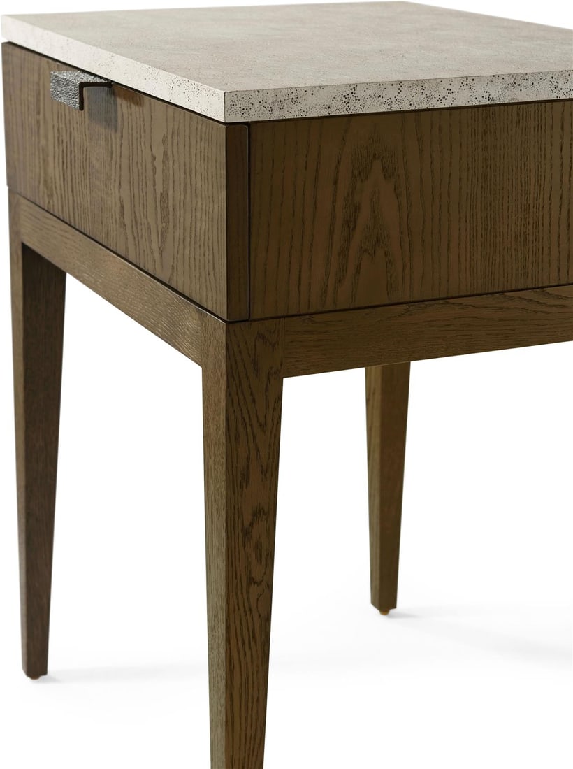 Theodore Alexander Catalina Modern Nightstand Wood Drawer Stand (1 of 8)