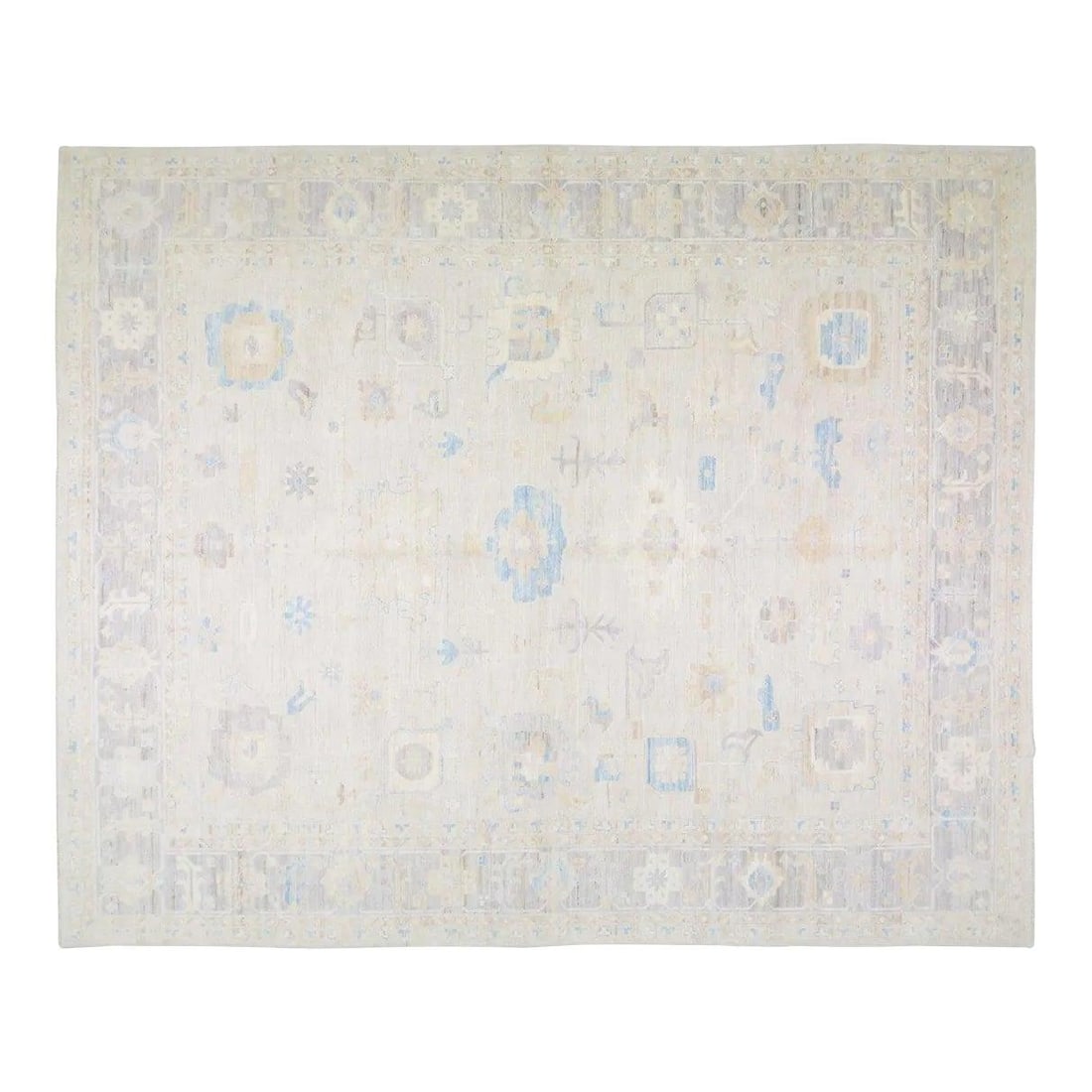 12' x 15' Oushak Wool Rug Hand Woven in Turkey (1 of 6)
