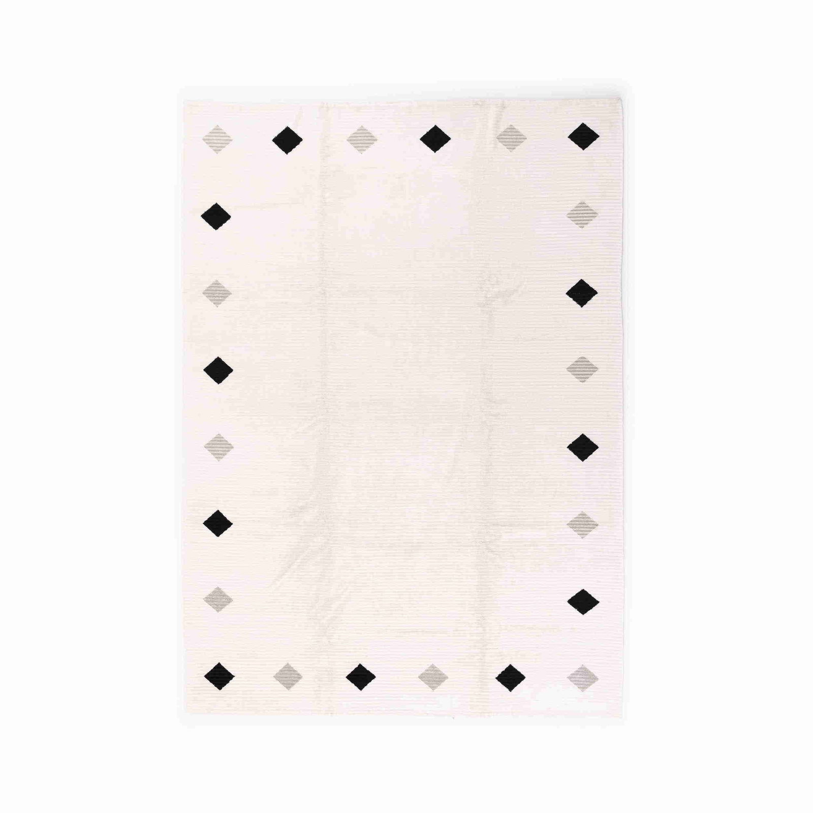 Handmade Modern Wool on Cotton Carpet 98.4 x 139.8 Inches: Handmade Modern Wool on Cotton Carpet 98.4 x 139.8 Inches This authentic handmade modern carpet beautifully combines wool and cotton, showcasing exceptional craftsmanship. The double knots weaving tec