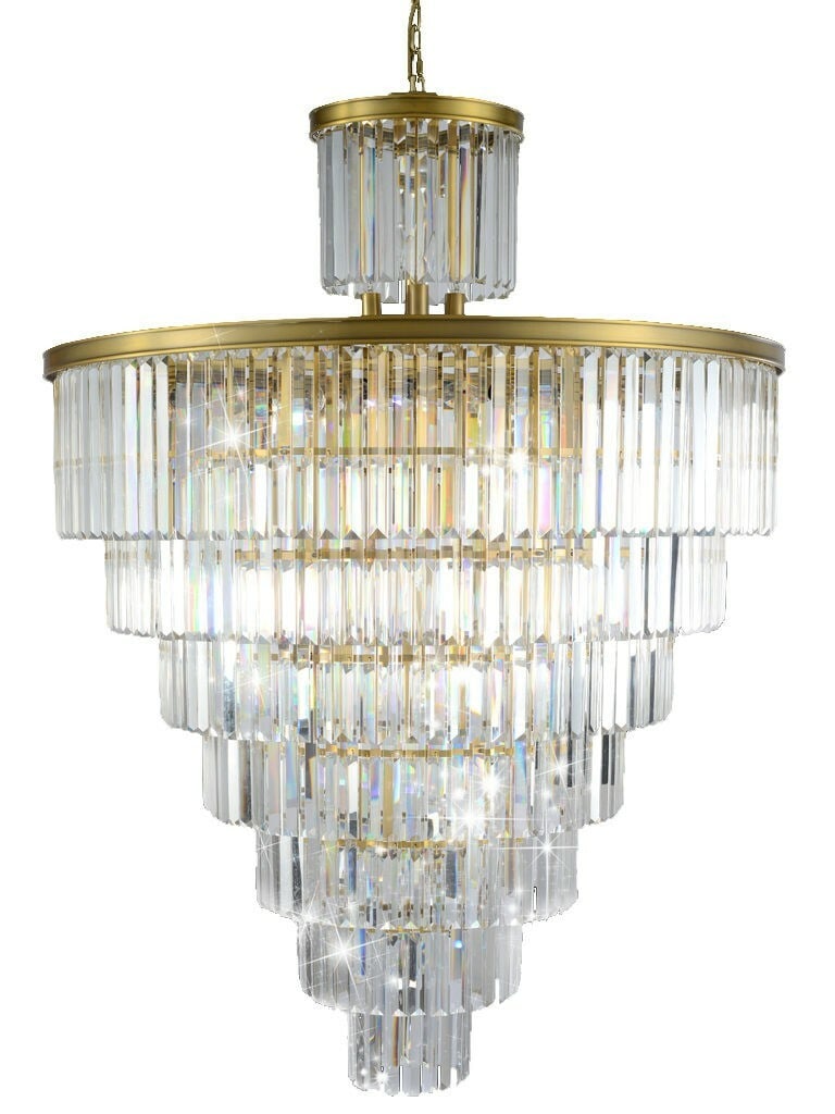 Artistry Castle bronze crystal chandelier 28 lights 36 x 48 (1 of 2)