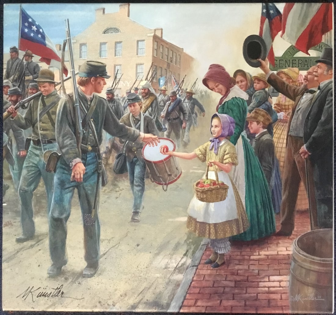 Mort Kunstler Especially For You Limited Edition Signed Giclee Print: Mort Kunstler Especially For You Limited Edition Signed Giclee Print Experience the artistry of Mort Kunstler with this limited edition giclee print titled "Especially For You." This piece captures th