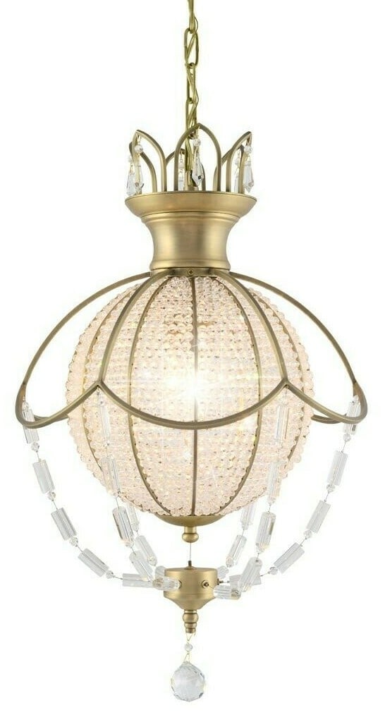 Artistry Planet 7 Light K9 Crystal Chandelier Bronze 24 x 35 in (1 of 2)