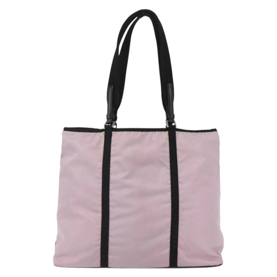 Prada Tessuto pink nylon tote bag: Prada Tessuto pink nylon tote bag This Prada Vintage Tote is crafted from pink nylon and features a spacious design ideal for daily use. Made in Italy, the bag is designed for women and shows signs of