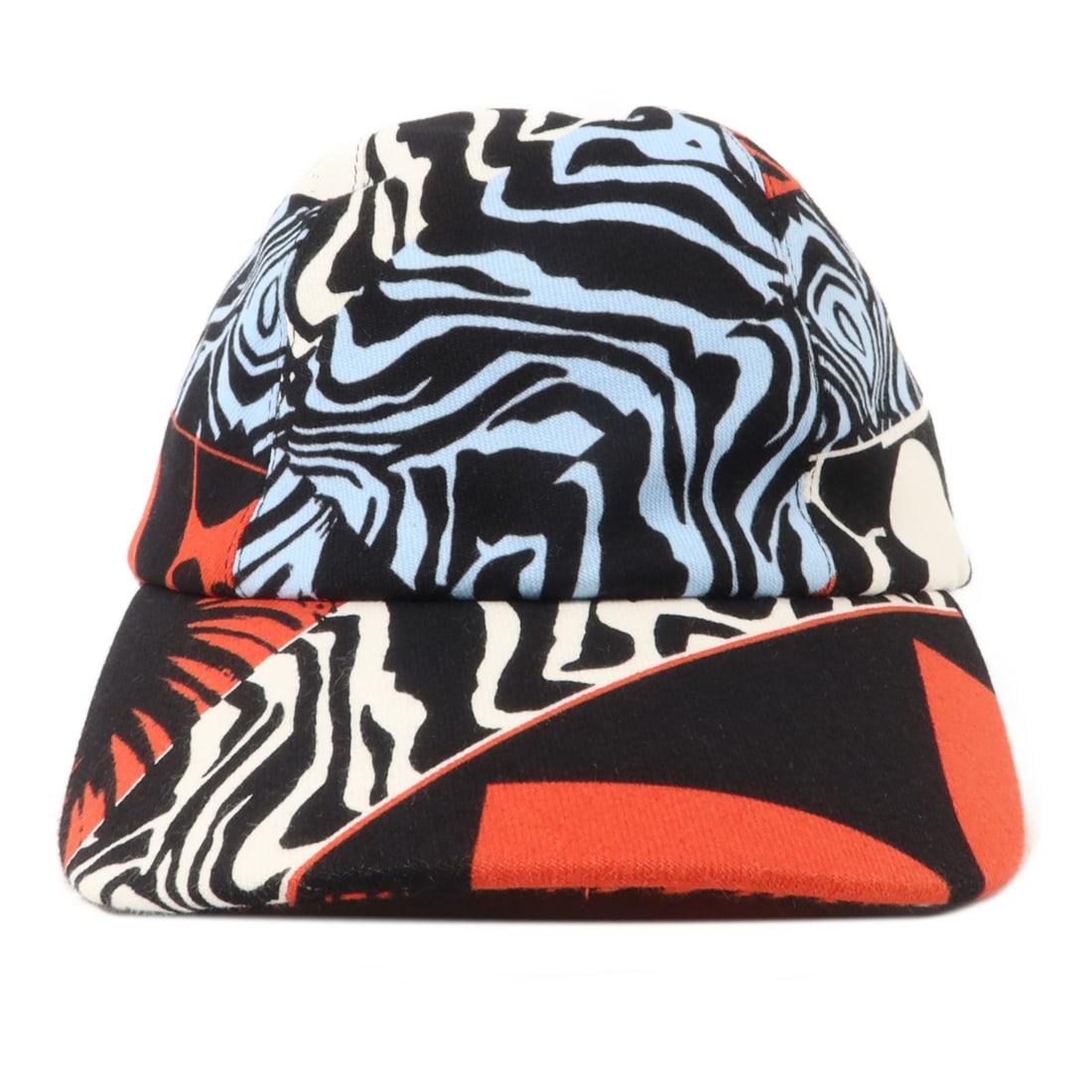 Hermes Jungle Love Cotton Silk Hat Multicolor Size 57 (1 of 11)