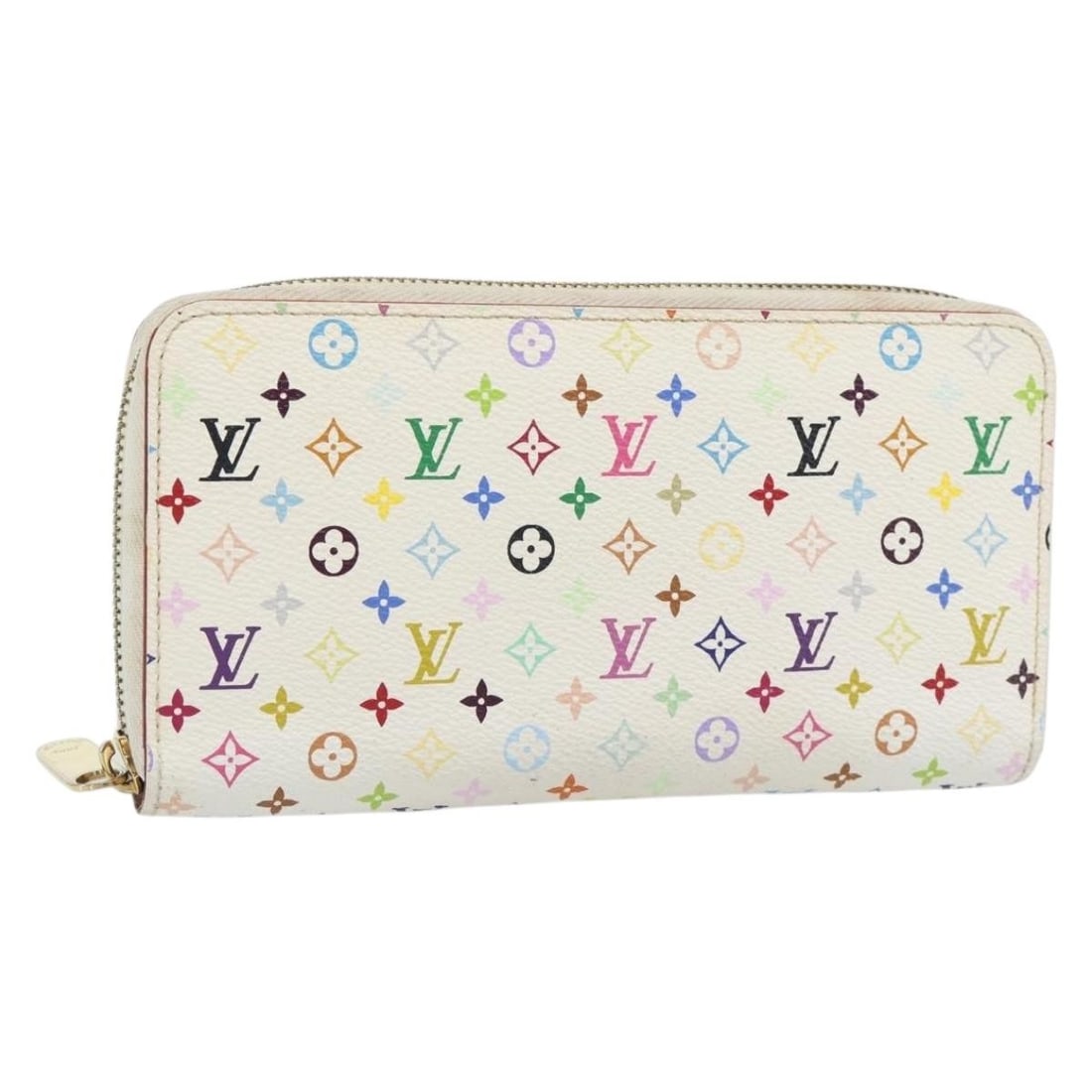 Louis Vuitton M60241 Zippy Long Wallet Monogram Multicolor White (1 of 18)