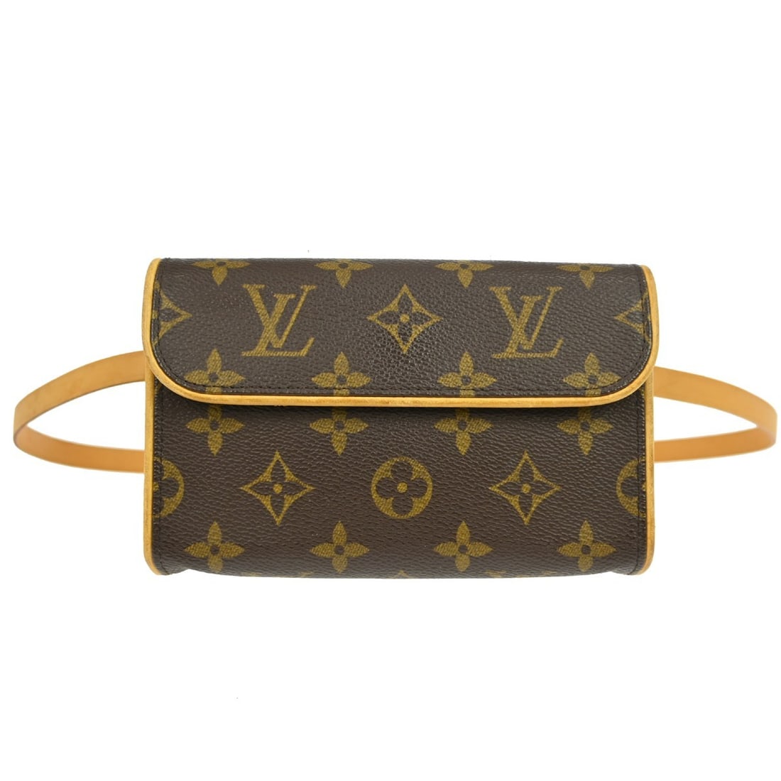 Louis Vuitton Pochette Florentine Monogram XS Belt Bag M51855: Louis Vuitton Pochette Florentine Monogram XS Belt Bag M51855 Vintage Louis Vuitton Pochette Florentine bum bag in Monogram canvas and leather. This small women's bag features a magnetic snap closure,