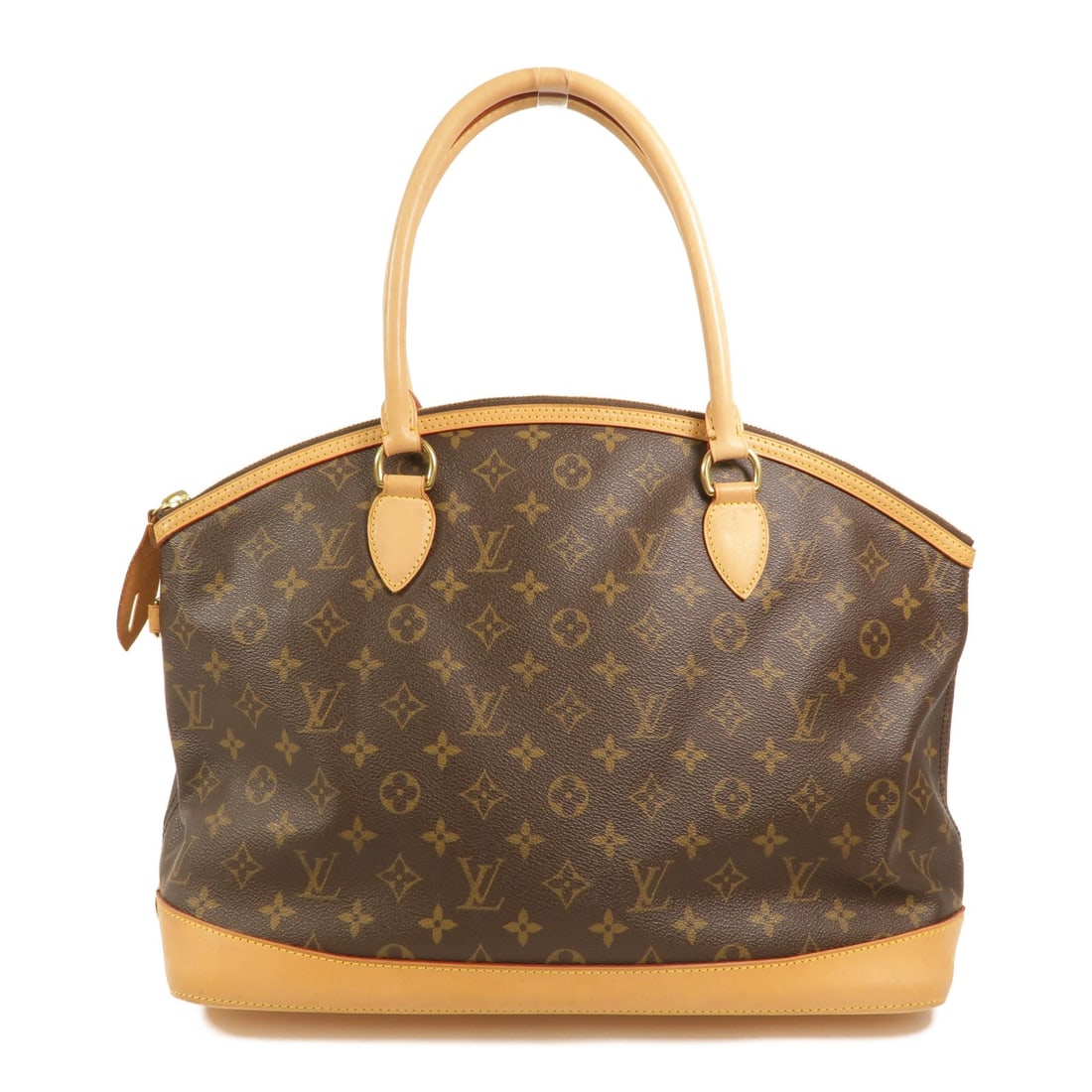Louis Vuitton Lockit Horizontal Monogram Brown Shoulder Bag M40104 (1 of 17)