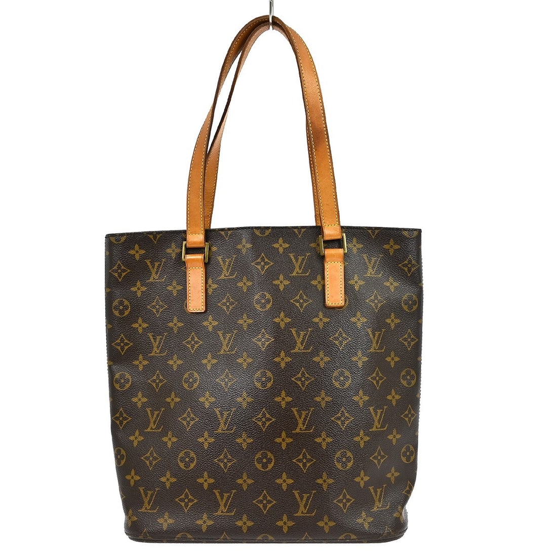 Louis Vuitton Vavin GM Monogram Canvas Tote M51170 Brown: Louis Vuitton Vavin GM Monogram Canvas Tote M51170 Brown Vintage Louis Vuitton Vavin GM tote handbag in brown Monogram canvas with leather trim and double handles. This open-top tote features a brown 