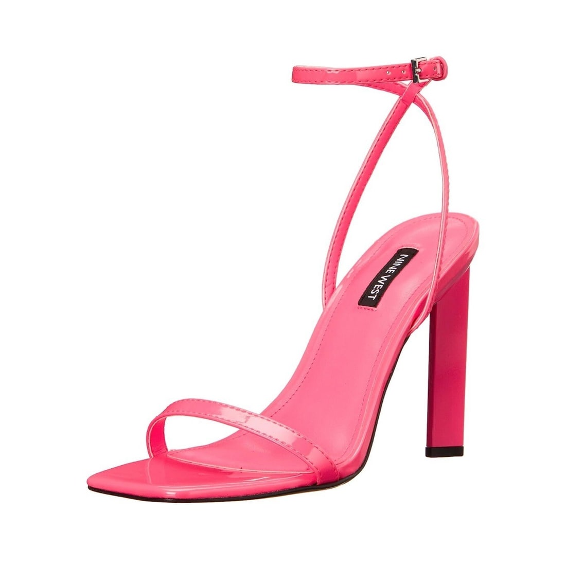 Nine West Hotz Pink Strappy Stiletto Sandals 4.13 in High Heel (1 of 5)