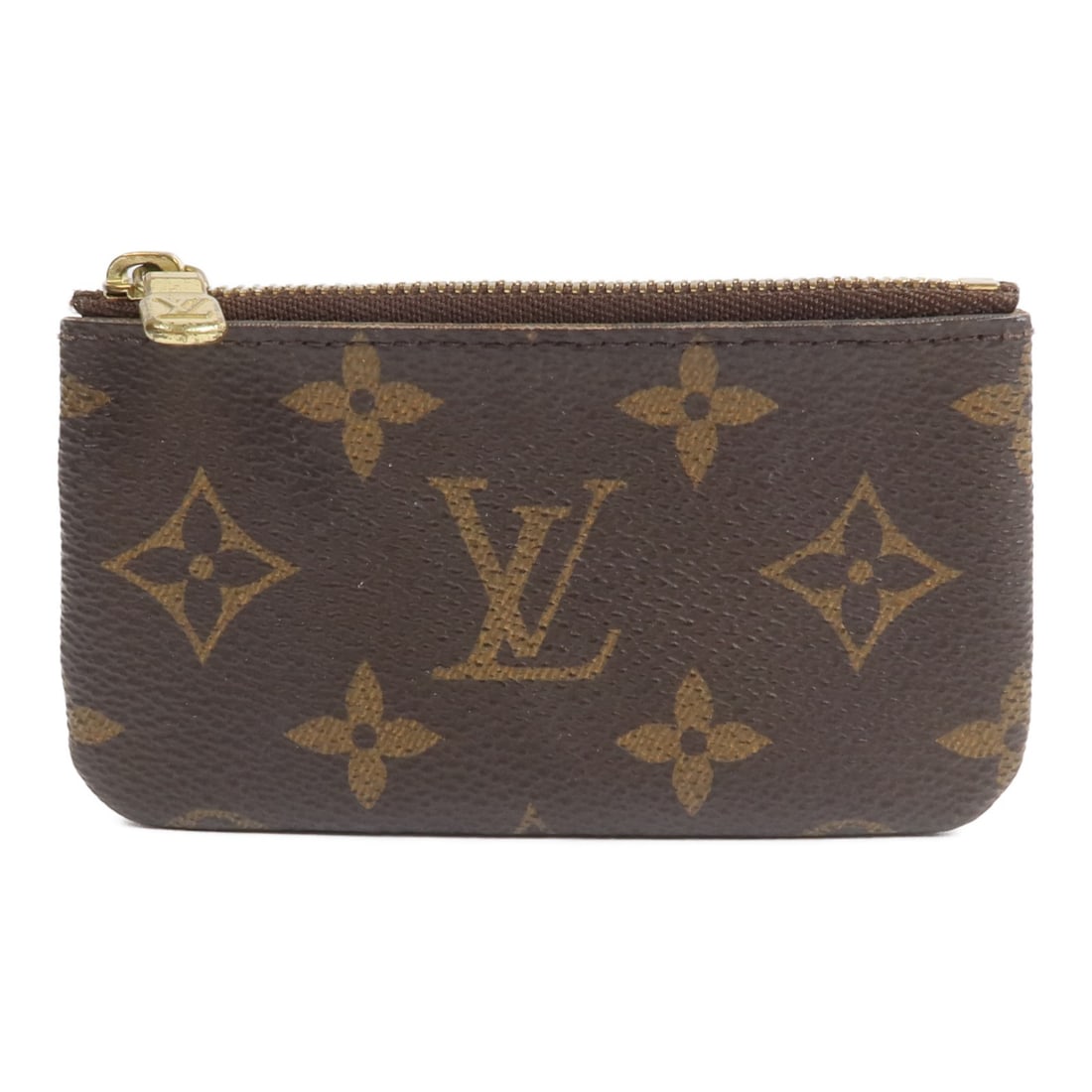 Louis Vuitton Monogram Brown Key Pouch Case GHW (1 of 15)