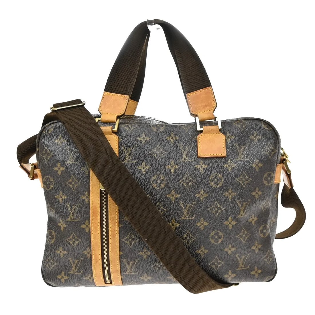 Louis Vuitton Sac Bosphore Unisex Brown Leather Bag: Louis Vuitton Sac Bosphore Unisex Brown Leather Bag Louis Vuitton Sac Bosphore in brown with a unisex design. This piece is in good condition with visible wear. Specifications Brand: Louis Vuitton Mod