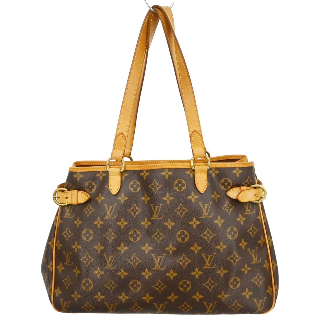 Louis Vuitton Batignolles Horizontal Monogram Canvas Tote M51154: Louis Vuitton Batignolles Horizontal Monogram Canvas Tote M51154 Vintage Louis Vuitton Batignolles Horizontal tote bag in brown Monogram canvas and leather. This unisex bag features a hook-and-loop cl