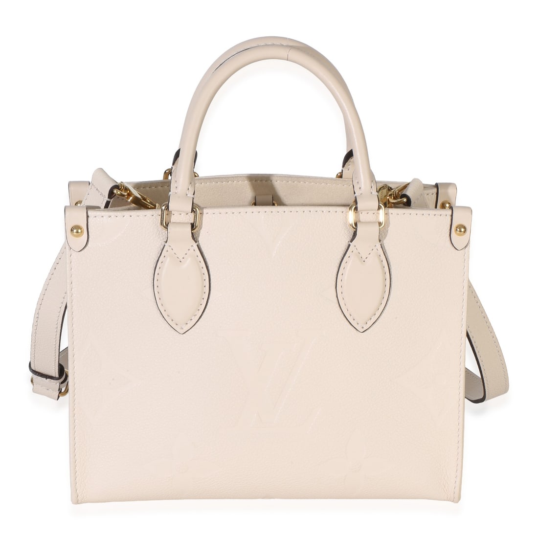 Louis Vuitton Onthego BB Cream Monogram Empreinte Leather Bag (1 of 9)