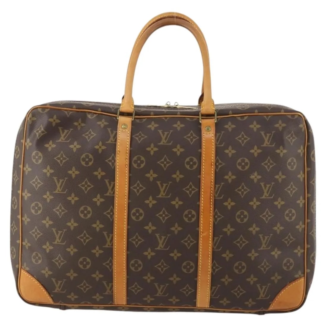 Louis Vuitton Sirius brown canvas travel bag (1 of 18)