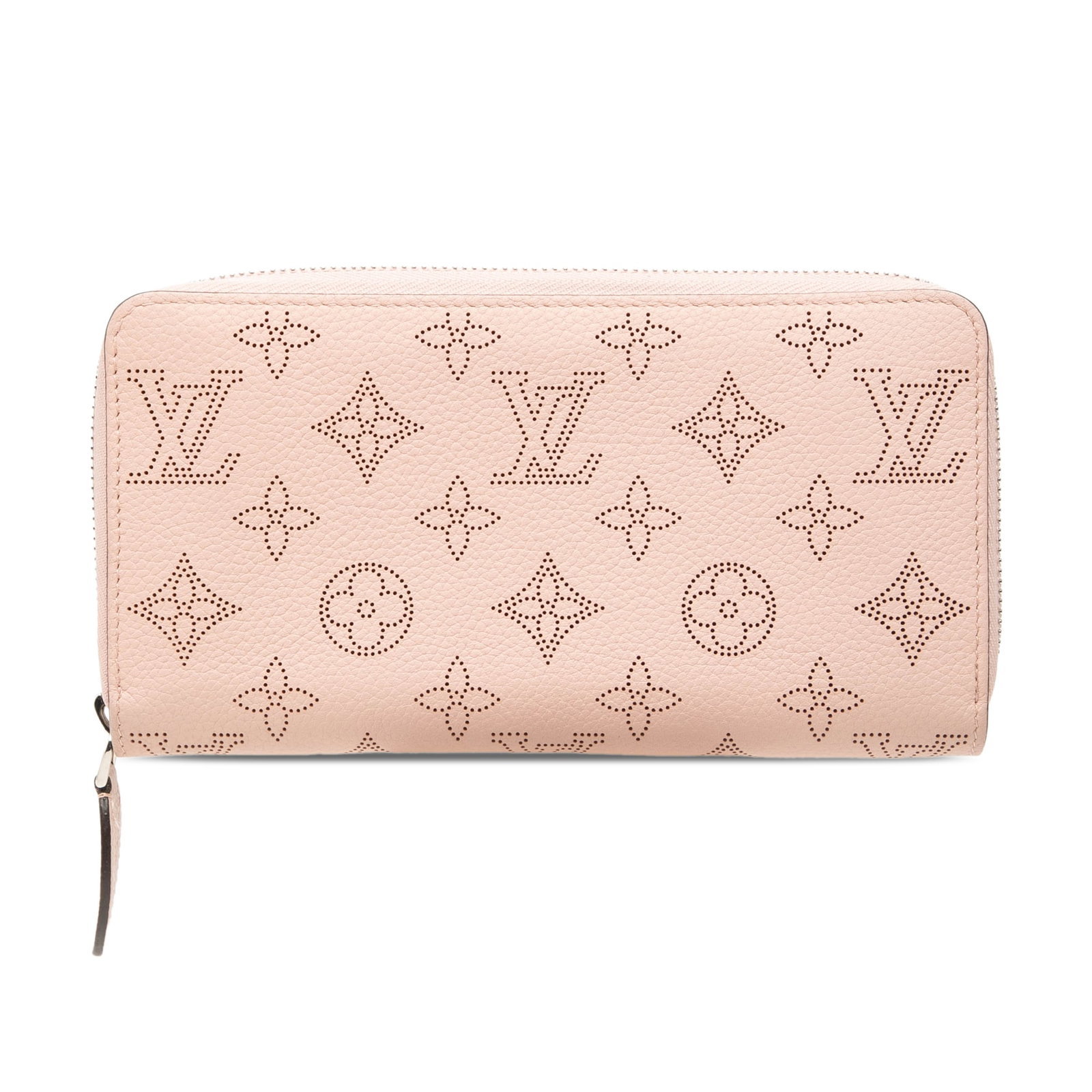 Louis Vuitton Zippy Wallet Monogram Mahina Leather Pink: Louis Vuitton Zippy Wallet Monogram Mahina Leather Pink Louis Vuitton Monogram Mahina Zippy Wallet in pink leather with a zip-around closure, interior zip pocket, and slip pockets. Made in France. Con