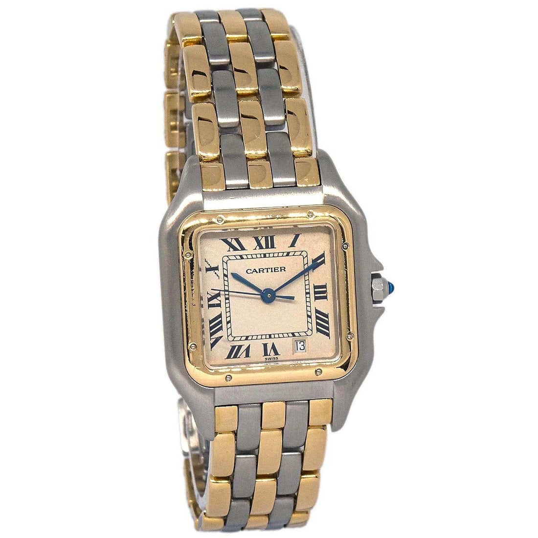 Cartier Panthere Ref.183949 MM 3-Row Quartz Two Tone Wristwatch (1 of 10)