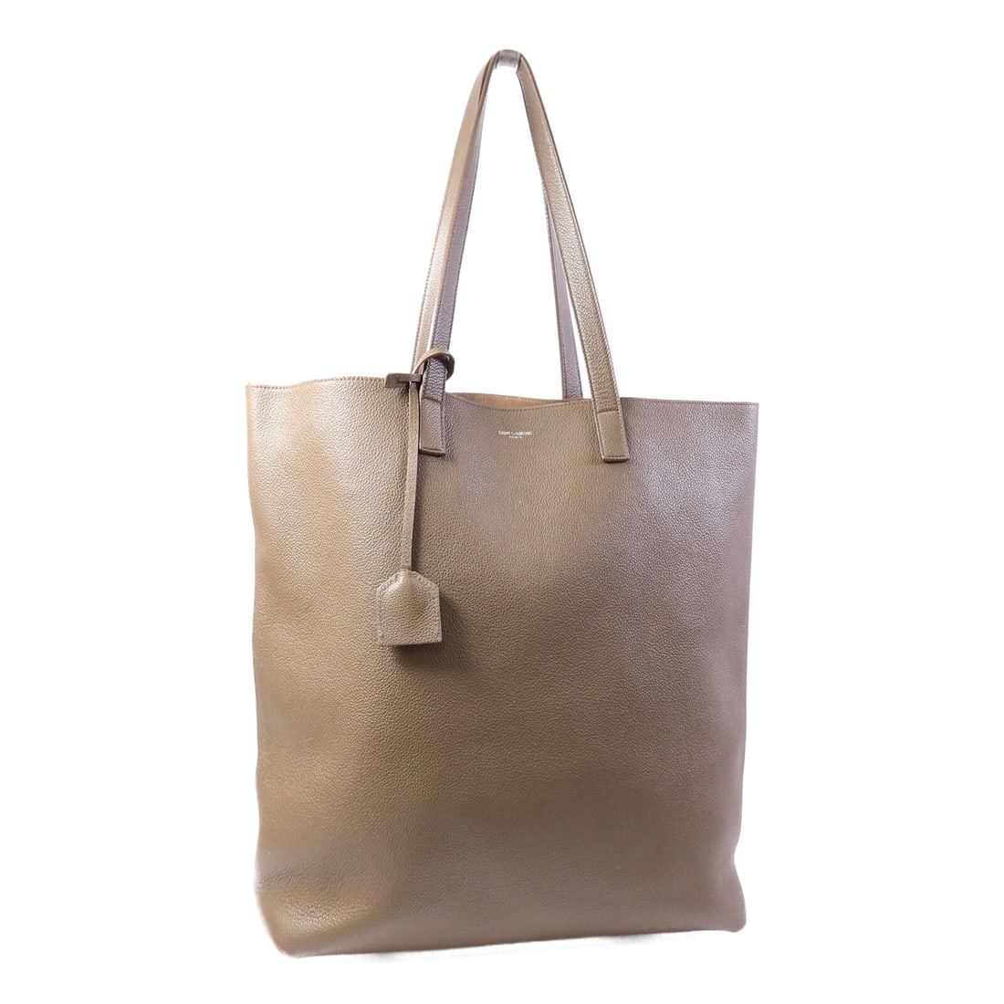 Saint Laurent YSL Brown Calfskin Tote Bag 676657: Saint Laurent YSL Brown Calfskin Tote Bag 676657 This Saint Laurent tote bag is crafted from brown calfskin leather and features a spacious design suitable for daily use. Made in Italy, it offers a cl