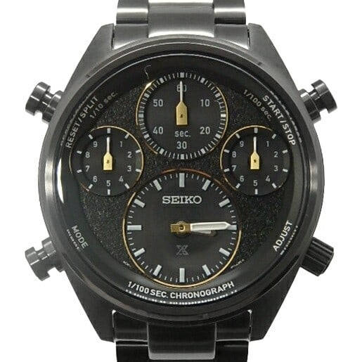 Seiko Prospex SBER007 Quartz Chronograph Men's Wristwatch Japan: Seiko Prospex SBER007 Quartz Chronograph Men's Wristwatch Japan This Seiko Prospex Analog Quartz Chronograph SBER007 is a men's wristwatch crafted in Japan. It features a reliable quartz movement and 