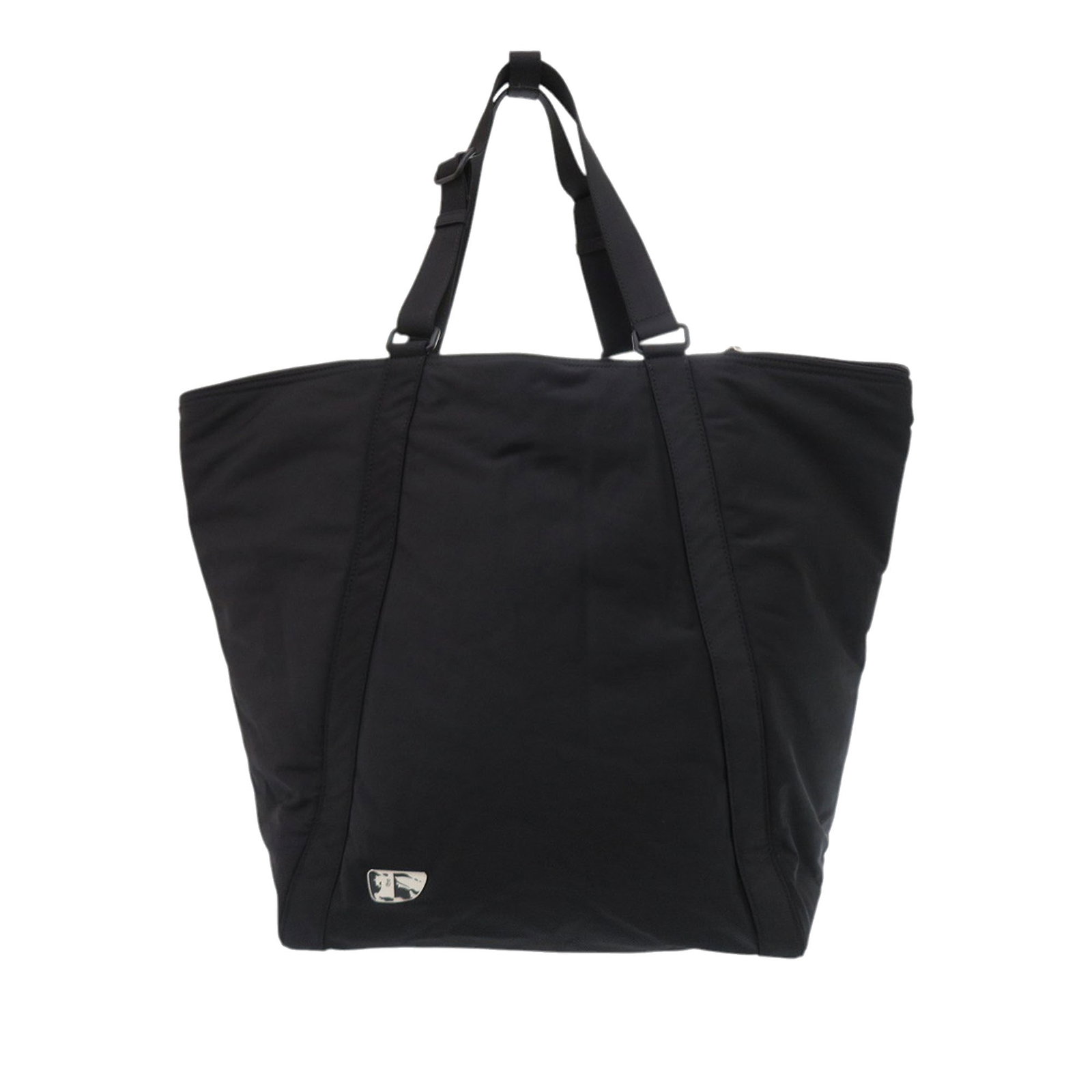 Burberry Shield Field Tote Black Nylon Shoulder Bag (1 of 18)