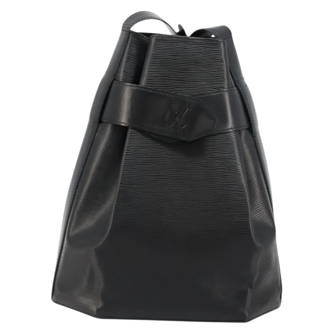 Louis Vuitton Epi Leather Sac d'Epaule Black Shoulder Bag: Louis Vuitton Epi Leather Sac d'Epaule Black Shoulder Bag This Louis Vuitton Vintage Sac d'Epaule handbag is crafted from black Epi leather and designed for women. Made in France, it features a spacio