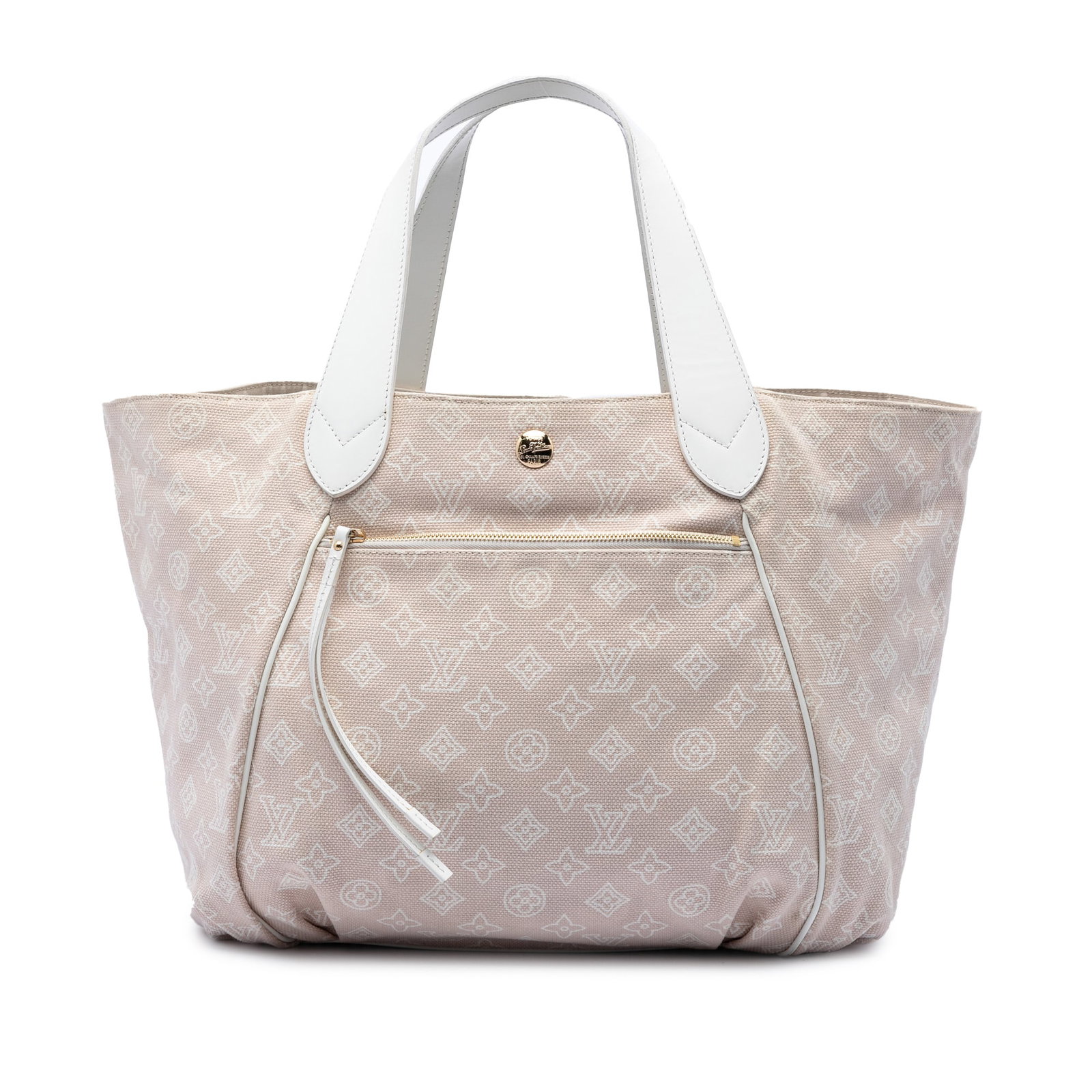 Louis Vuitton Monogram Cabas Ipanema PM tote bag: Louis Vuitton Monogram Cabas Ipanema PM tote bag The Louis Vuitton Monogram Cabas Ipanema PM is a stylish bag crafted from canvas with leather trim. It features flat leather straps, an open top with a