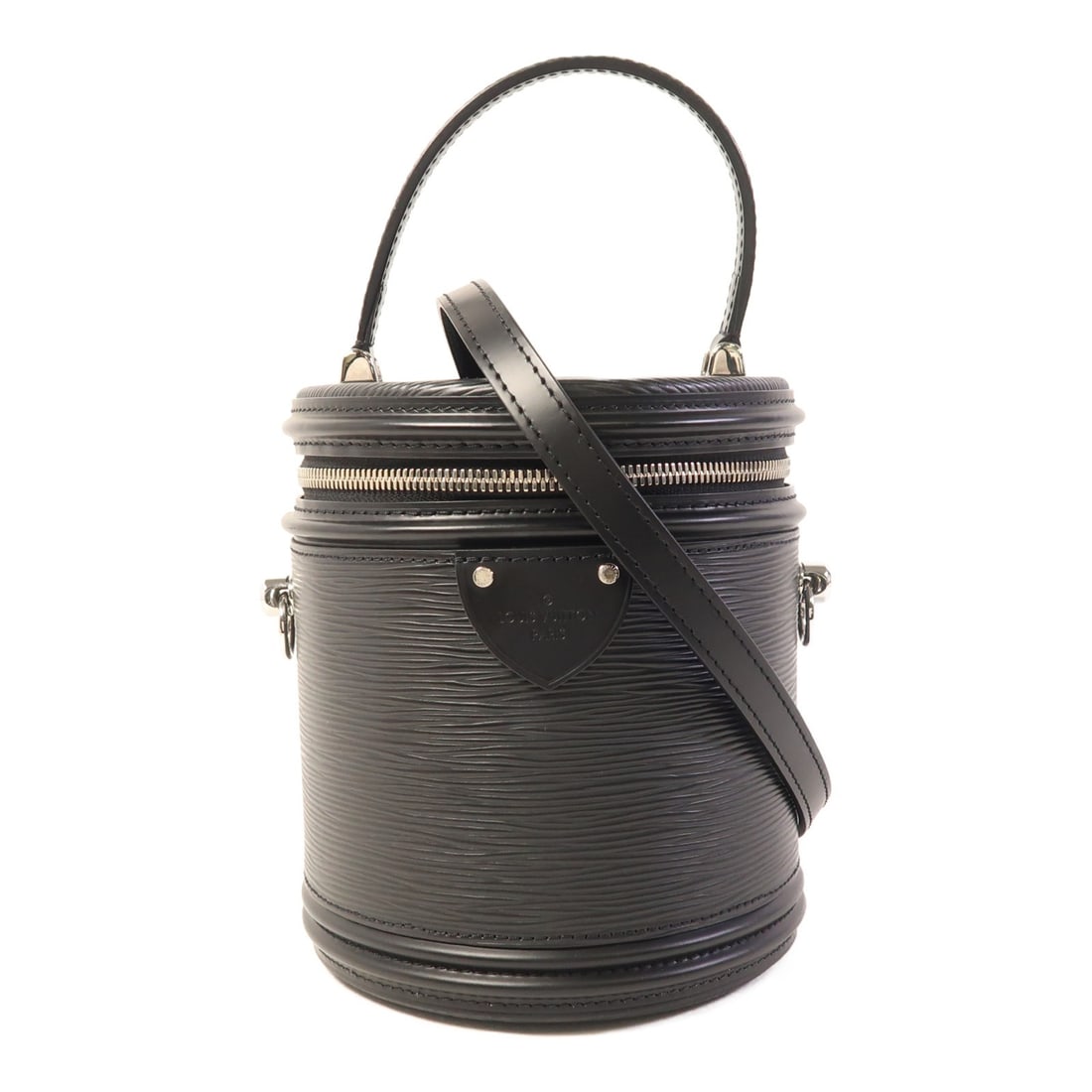 Louis Vuitton Cannes 2 Way Shoulder Bag Black Epi Leather M52226 (1 of 14)