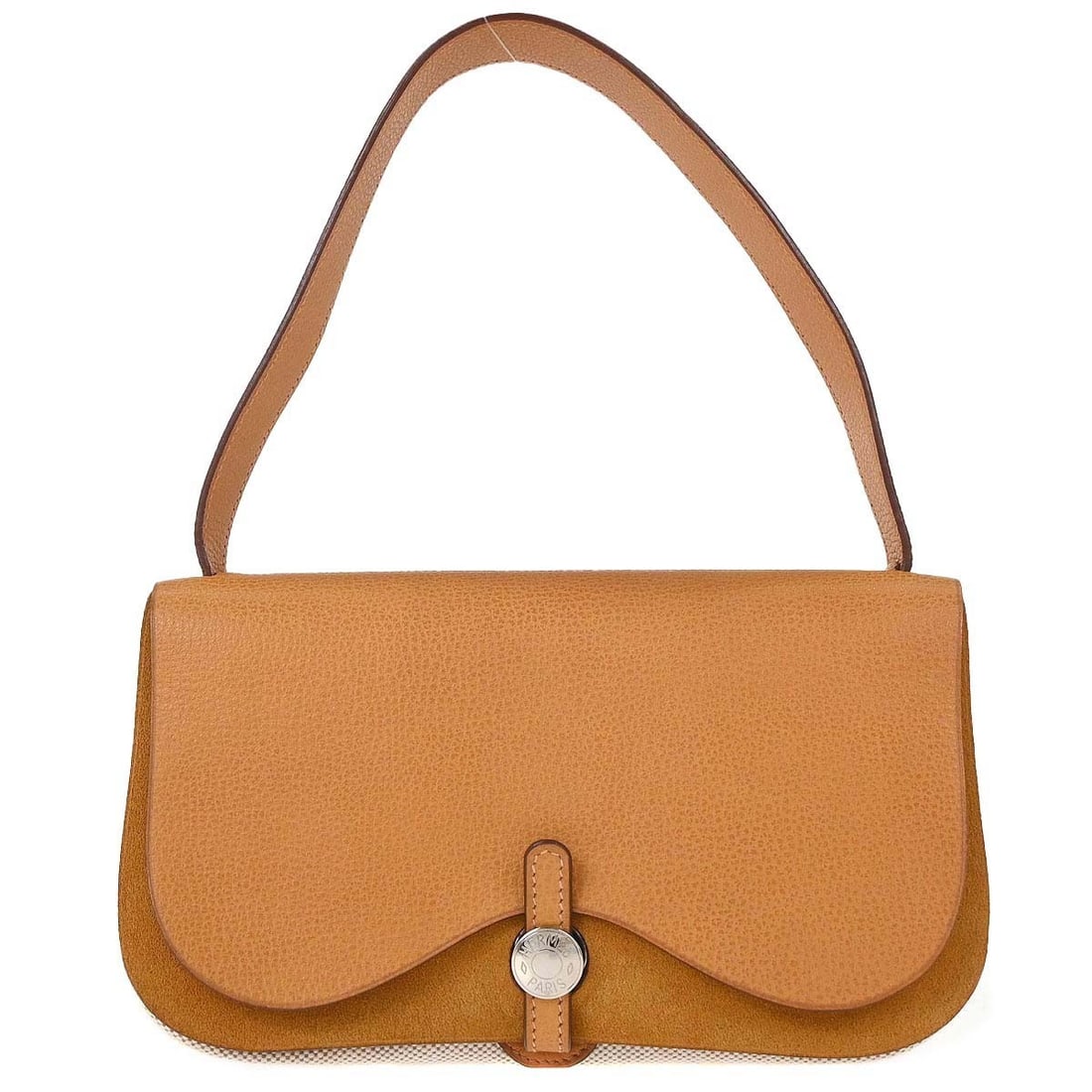 Hermes Sac Colorado PM Shoulder Bag Natural Toile H Vache Liegee: Hermes Sac Colorado PM Shoulder Bag Natural Toile H Vache Liegee Vintage Hermes Sac Colorado PM shoulder bag in natural Toile H and Vache Liegee. This women's bag features a shoulder strap, one interi