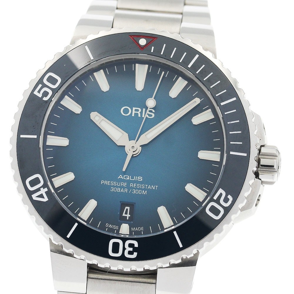 ORIS Aquis Clean Ocean Date Mens Wristwatch Ref 7732 4185 Limited Edition (1 of 6)