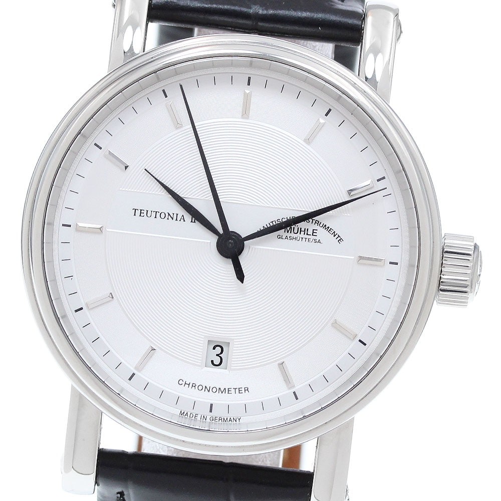 Muhle Glashutte Toytonia 2 Mens Wristwatch Date M1-33-40 (1 of 6)