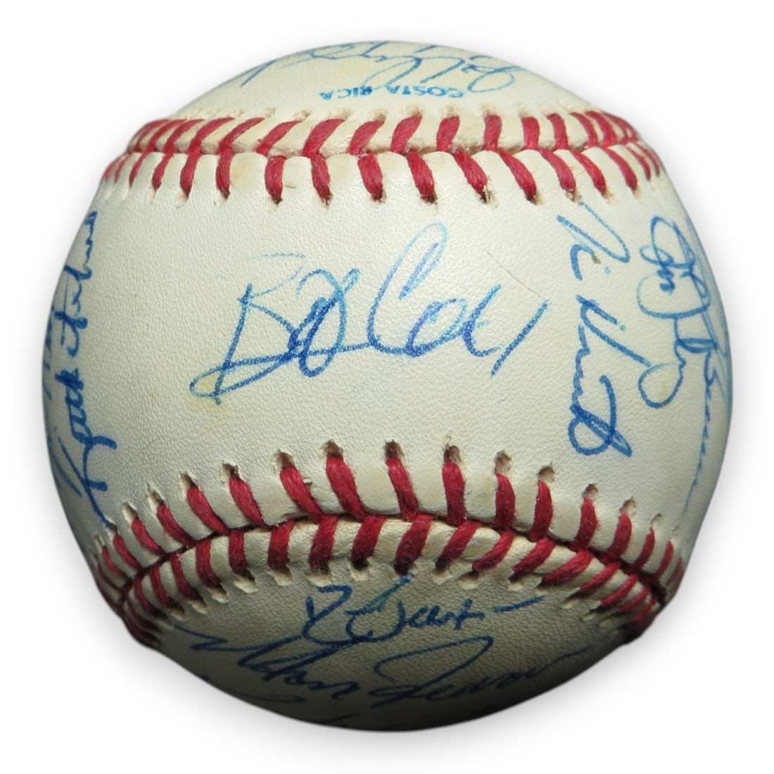 Rawlings 1991 World Series Braves team signed baseball 29 autographs GAI: Rawlings 1991 World Series Braves team signed baseball 29 autographs GAI This is an original Atlanta Braves team-signed baseball from the 1991 World Series, featuring 29 autographs. The signatures inc